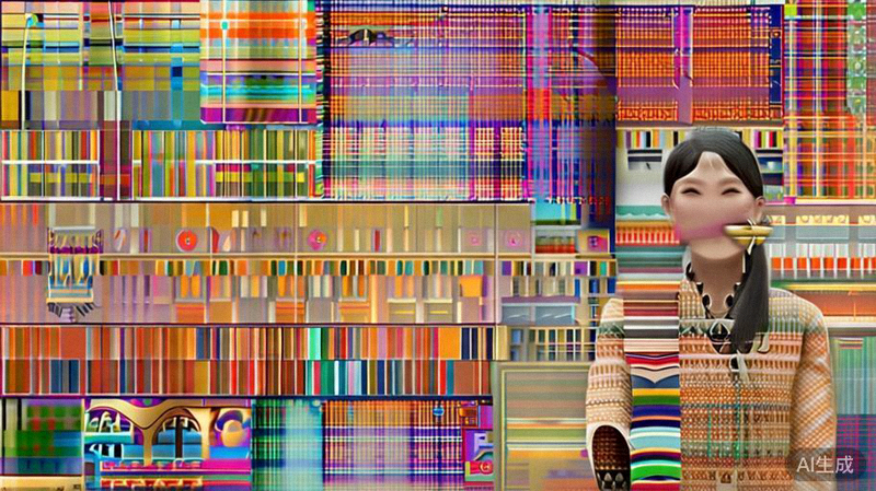 东南亚年轻女性佩戴具有当地文化元素的时尚配饰在社交媒体上分享的照片墙