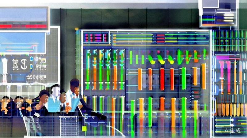 国际电商运营团队正在会议室分析数据图表进行业务决策