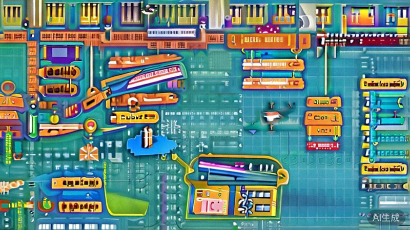 全球物流链路图展示从中国仓库到海外消费者手中的全流程