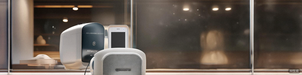 Anker充电宝、音箱、电源适配器等产品在亚马逊上的精美展示