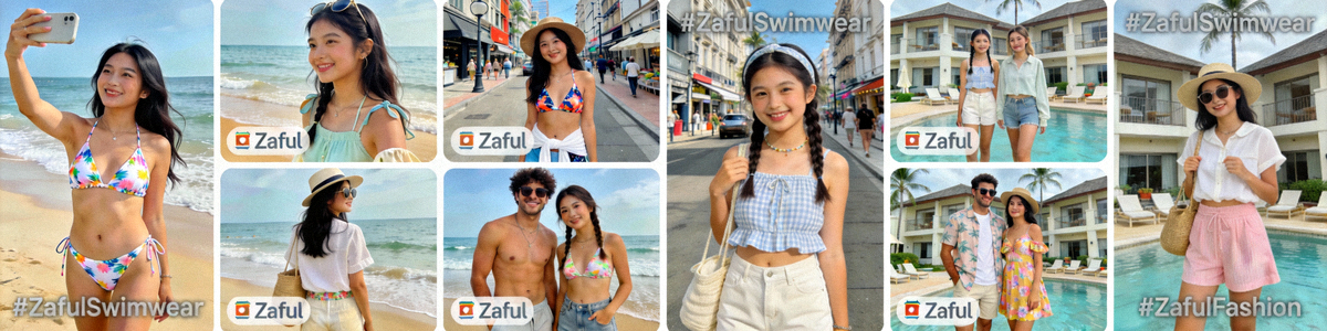Zaful泳装及快时尚产品在社交电商平台上的用户生成内容展示